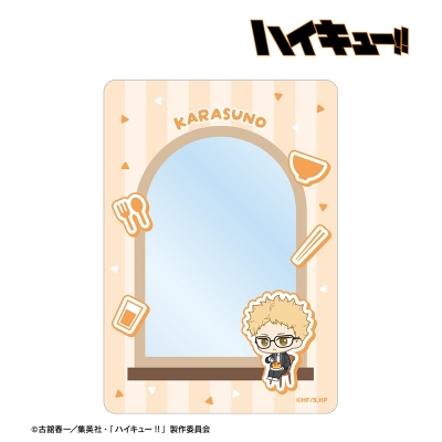 【グッズ-カードケース】ハイキュー!! 月島 蛍 ちびキャラ モーニングver. B8硬質カードケース