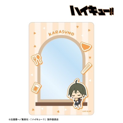 【グッズ-カードケース】ハイキュー!! 山口 忠 ちびキャラ モーニングver. B8硬質カードケース