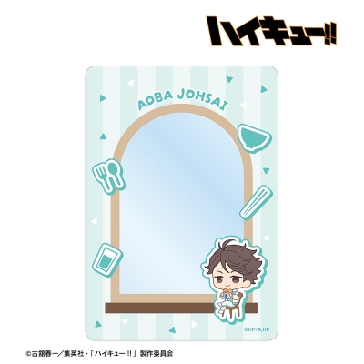 【グッズ-カードケース】ハイキュー!! 及川 徹 ちびキャラ モーニングver. B8硬質カードケース