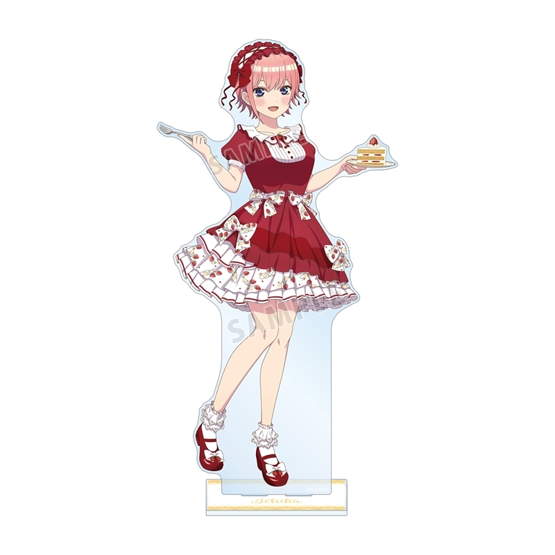 【グッズ-スタンドポップ】五等分の花嫁＊ 描き下ろし 中野一花 ショートケーキイメージコーデver. 特大アクリルスタンド【アニメイト先行販売】