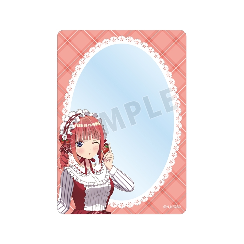 【グッズ-カードケース】五等分の花嫁＊ 描き下ろし 中野二乃 ショートケーキイメージコーデver. B8硬質ケース【アニメイト先行販売】