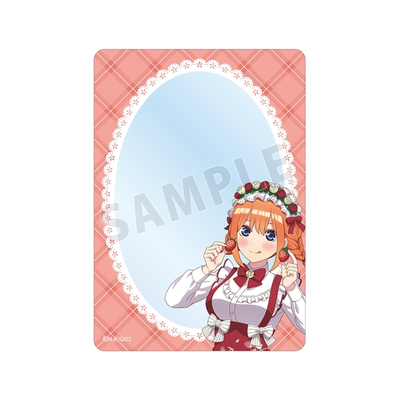 【グッズ-カードケース】五等分の花嫁＊ 描き下ろし 中野四葉 ショートケーキイメージコーデver. B8硬質ケース【アニメイト先行販売】