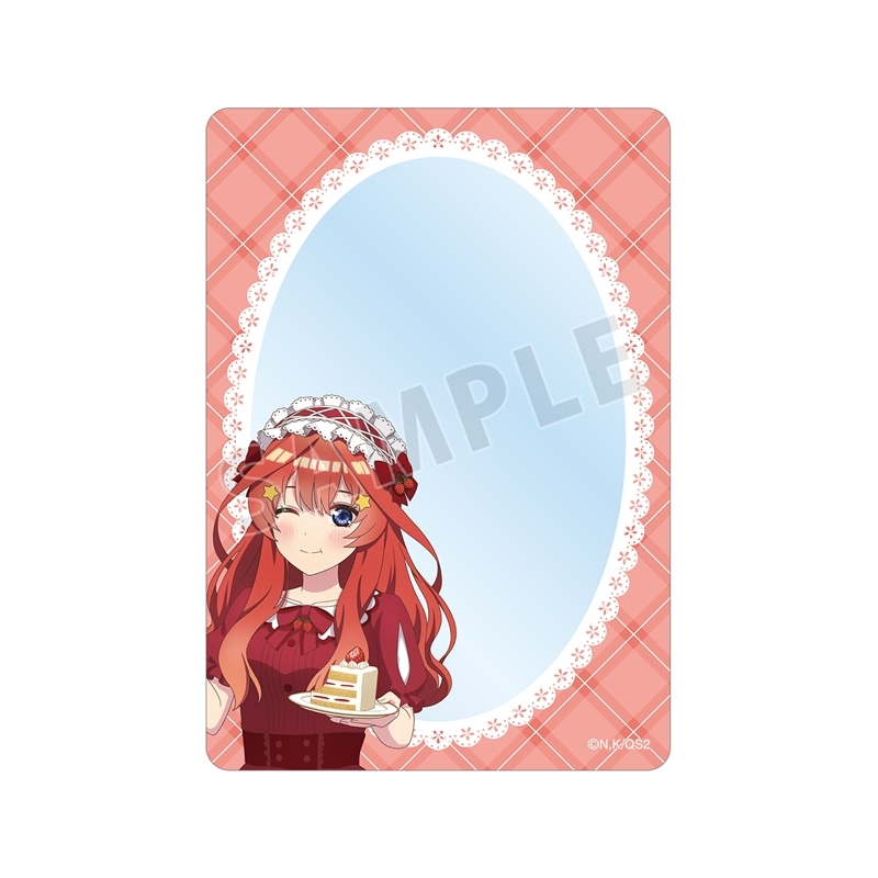 【グッズ-カードケース】五等分の花嫁＊ 描き下ろし 中野五月 ショートケーキイメージコーデver. B8硬質ケース【アニメイト先行販売】