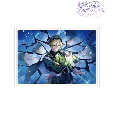 【グッズ-ポスター】廻らぬ星のステラリウム レナード 『光射す神殿のピカレスク』 A3マット加工ポスター