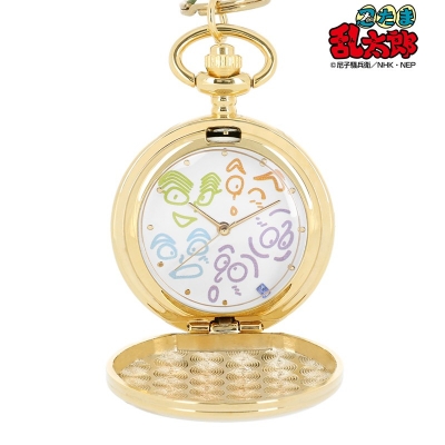 【グッズ-時計】忍たま乱太郎 五年生 ラインアート 懐中時計