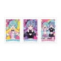 【グッズ-カード】デコミクLIVE starring 初音ミク『Hello』Produced by DECO*27 / OTOIRO デコミク Art by おむたつ インスタントカメラ風イラストカード3枚セット ver.Aの画像