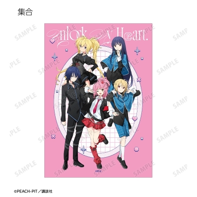 【グッズ-ブロマイド】しゅごキャラ! popman3580さんイラスト 制服ver. トレーディングブロマイド