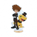 【グッズ-スタンドポップ】デジモンアドベンチャー 描き下ろし 八神太一&アグモン メイド&執事ver. 特大アクリルスタンドの画像