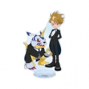 【グッズ-スタンドポップ】デジモンアドベンチャー 描き下ろし 石田ヤマト&ガブモン メイド&執事ver. 特大アクリルスタンドの画像
