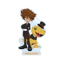 【グッズ-スタンドポップ】デジモンアドベンチャー 描き下ろし 八神太一&アグモン メイド&執事ver. BIGアクリルスタンドの画像