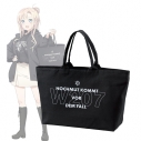 【グッズ-バッグ】劇場版 ハイスクール・フリート 描き下ろしイラスト ヴィルヘルミーナ デート私服ver. 着用 BIGジップトートバッグの画像