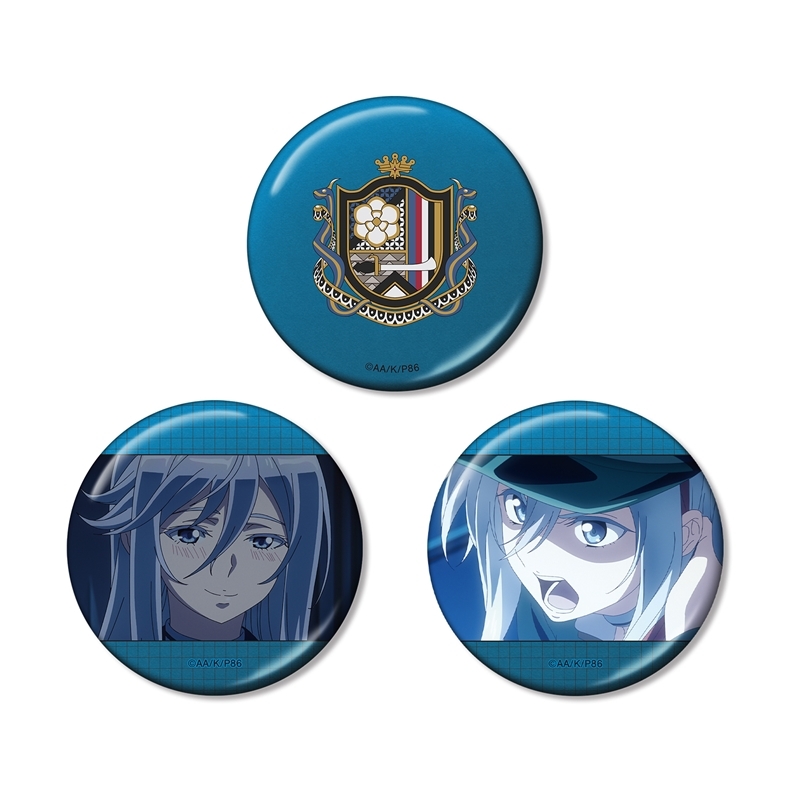 【グッズ-バッチ】TVアニメ「86―エイティシックス―」 ヴラディレーナ・ミリーゼ メタリック缶バッジ3個セット
