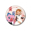 【グッズ-バッチ】デジモンアドベンチャー 描き下ろし 武之内空&ピヨモン メイド&執事ver. 100mm缶バッジの画像