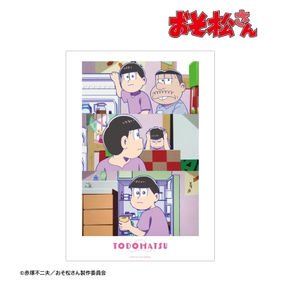 【グッズ-ポスター】おそ松さん トド松 場面写A3マット加工ポスター