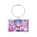 【グッズ-キーホルダー】DECO*27 feat.初音ミク EXHIBITION Produced by DECO*27 / OTOIRO ラビットホール 2連ワイヤーBIGアクリルキーホルダーの画像