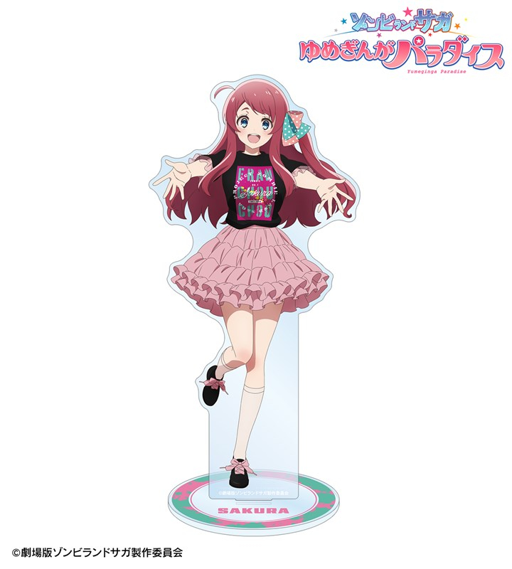 [Good-Stand Pop] Movie version “Zombieland Saga Yumeginga Paradise” Arti-Mate Oversized Acrylic Stand Idol Live Costume drawn by Sakura Minamoto ver. [Animate Limited]