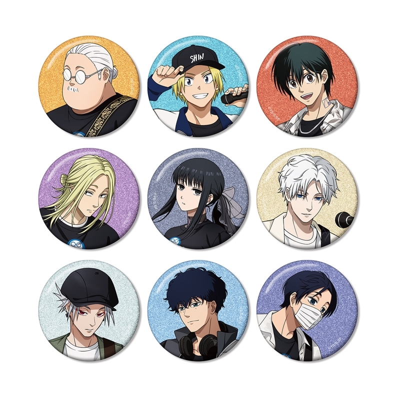 【グッズ-バッチ】TVアニメ『SAKAMOTO DAYS』 描き下ろし ロックバンドver. トレーディンググリッター缶バッジ【特典付】