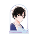 【グッズ-スタンドポップ】みなと商事コインランドリー 佐久間 柊 パーツ付きBIGアクリルスタンドの画像