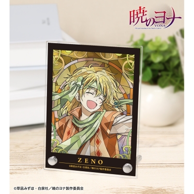 【グッズ-置きもの】テレビアニメ『暁のヨナ』 ゼノ Aure Glass A6アクリルパネル