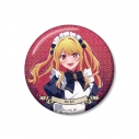 【グッズ-バッチ】【推しの子】 描き下ろし ルビー 星空メイドver. 75mmグリッター缶バッジの画像