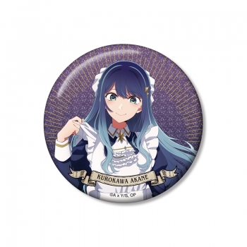 グッズ-バッチ】【推しの子】 描き下ろし 黒川あかね 星空メイドver 