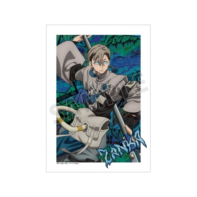 【グッズ-ポスター】TVアニメ『ガチアクタ』 ザンカ A3マット加工ポスター A