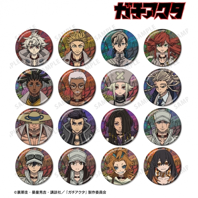【グッズ-バッチ】TVアニメ『ガチアクタ』 トレーディングメタリック缶バッジ
