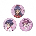 【グッズ-バッチ】TVアニメ『しゅごキャラ!』 藤咲 なでしこ&ヤマトマイヒメ&てまり グリッター缶バッジ3個セットの画像