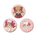 【グッズ-バッチ】TVアニメ『しゅごキャラ!』 結木 やや&ディアベイビー&ペペ グリッター缶バッジ3個セットの画像