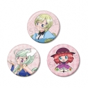 【グッズ-バッチ】TVアニメ『しゅごキャラ!』 ルル・ド・モルセール&ドリームドリーム&ナナ グリッター缶バッジ3個セットの画像