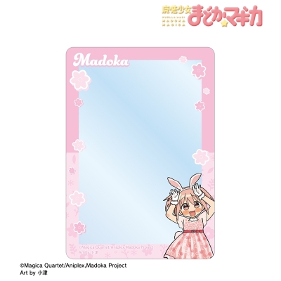 【グッズ-カードケース】TVアニメ「魔法少女まどか☆マギカ」 描き起こし 鹿目まどか アニマルコーデver. Art by 小津 B8硬質ケース
