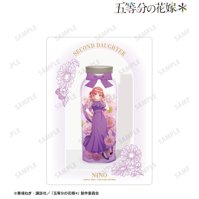 【グッズ-カードケース】五等分の花嫁* 描き下ろし 中野二乃 ハーバリウムver. A5硬質ケース