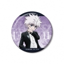 【グッズ-バッチ】HUNTER×HUNTER 描き下ろし キルア スーツ(戦闘後)ver. 100mm缶バッジ【アニメイト先行販売】の画像