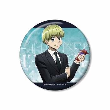 グッズ-バッチ】HUNTER×HUNTER 描き下ろし シャルナーク スーツ(戦闘後 