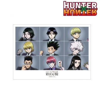 グッズ-ポスター】HUNTER×HUNTER 描き下ろし 集合 スーツ(戦闘後)ver 