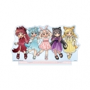 【グッズ-スタンドポップ】TVアニメ「魔法少女まどか☆マギカ」 描き起こし 集合 アニマルコーデver. Art by 小津 BIGアクリルスタンドの画像
