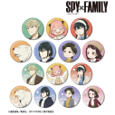 【グッズ-バッチ】TVアニメ『SPY×FAMILY』 描き下ろし 歩みver. トレーディンググリッター缶バッジの画像