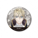 【グッズ-バッチ】TVアニメ「最後にひとつだけお願いしてもよろしいでしょうか」 ジュリアス Aure Glass 100mm缶バッジの画像
