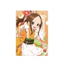 【グッズ-クリアファイル】からかい上手の高木さん 描き下ろし 高木さん 和風メイドver. クリアファイルの画像
