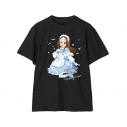 【グッズ-Tシャツ】からかい上手の高木さん 描き下ろし 高木さん スノーメイドver. Teeユニセックス(サイズ/XL)の画像