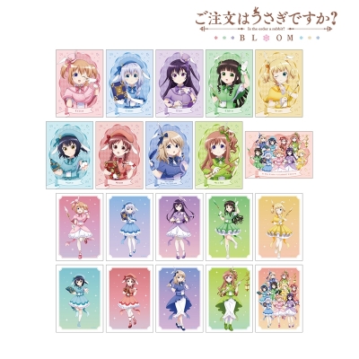 【グッズ-ブロマイド】ご注文はうさぎですか? BLOOM 描き下ろし 魔法少女ver. トレーディングブロマイド