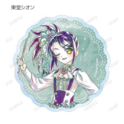 【グッズ-コースター】プリパラ 描き下ろし 花まつりver. トレーディング Ani-Art アクリルコースター