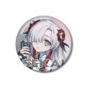 【グッズ-バッチ】TVアニメ『神椿市建設中。』 夜河 世界 カジュアルロックver. 75mmホログラム缶バッジの画像