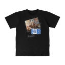 【グッズ-Tシャツ】アニメ『ベルセルク 黄金時代篇 MEMORIAL EDITION』 shica-ke 鷹の団 パッチグランジTシャツユニセックス(サイズ/XL)の画像
