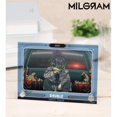 【グッズ-置きもの】MILGRAM -ミルグラム- ミコト 第二審 ゆるコマ A6アクリルパネル