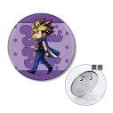 【グッズ-バッチ】遊☆戯☆王デュエルモンスターズ 闇遊戯 ちびとこ 3WAY缶バッジの画像