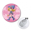 【グッズ-バッチ】遊☆戯☆王デュエルモンスターズ ブラック・マジシャン・ガール ちびとこ 3WAY缶バッジの画像