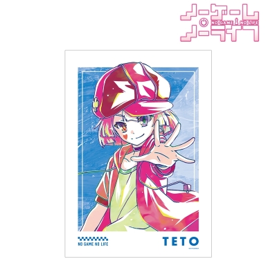 【グッズ-ポスター】ノーゲーム・ノーライフ テト Ani-Art 第2弾 A3マット加工ポスター