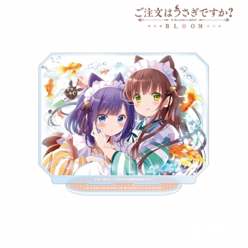 グッズ-スタンドポップ】ご注文はうさぎですか？ BLOOM 千夜＆フユ BIG 