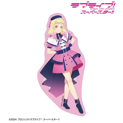 【グッズ-ステッカー】ラブライブ!スーパースター!! 描き下ろし 鬼塚夏美 スーパースター!!ver. ダイカットステッカー